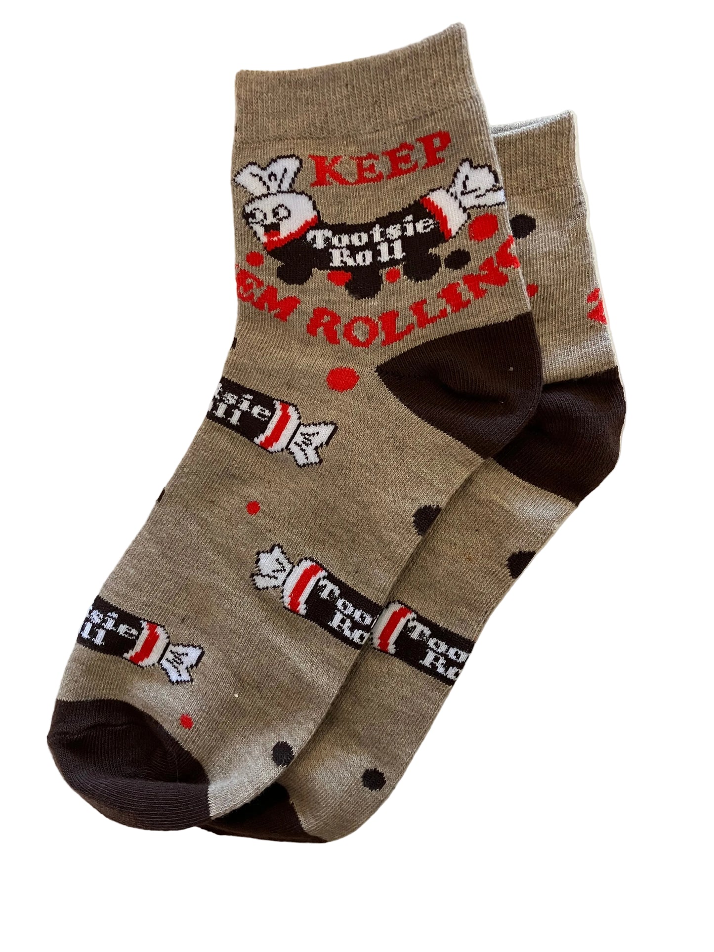 Quarter Crew Tootsie Roll Sock