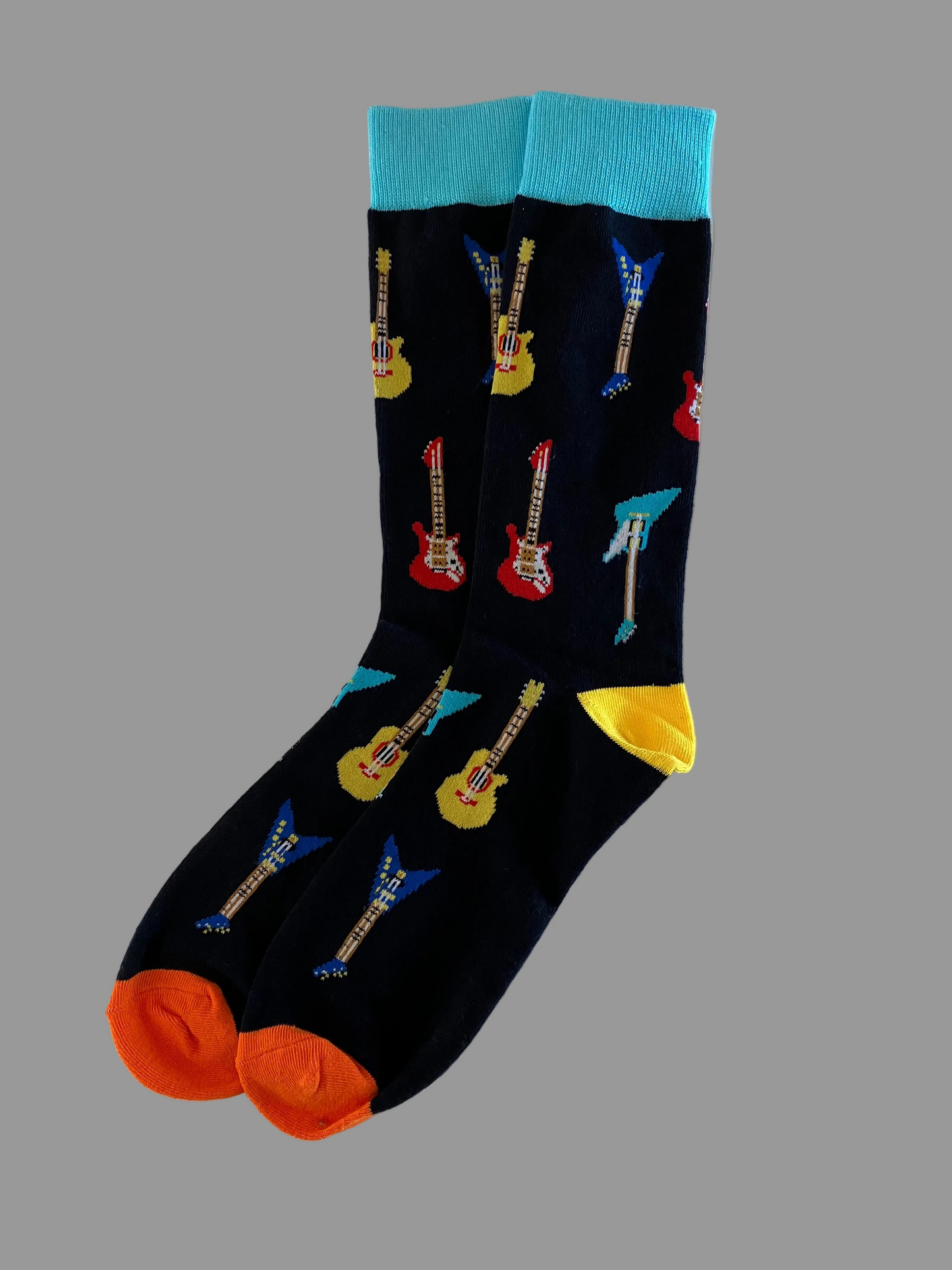 Unisex Electric Guitar Crew Socks