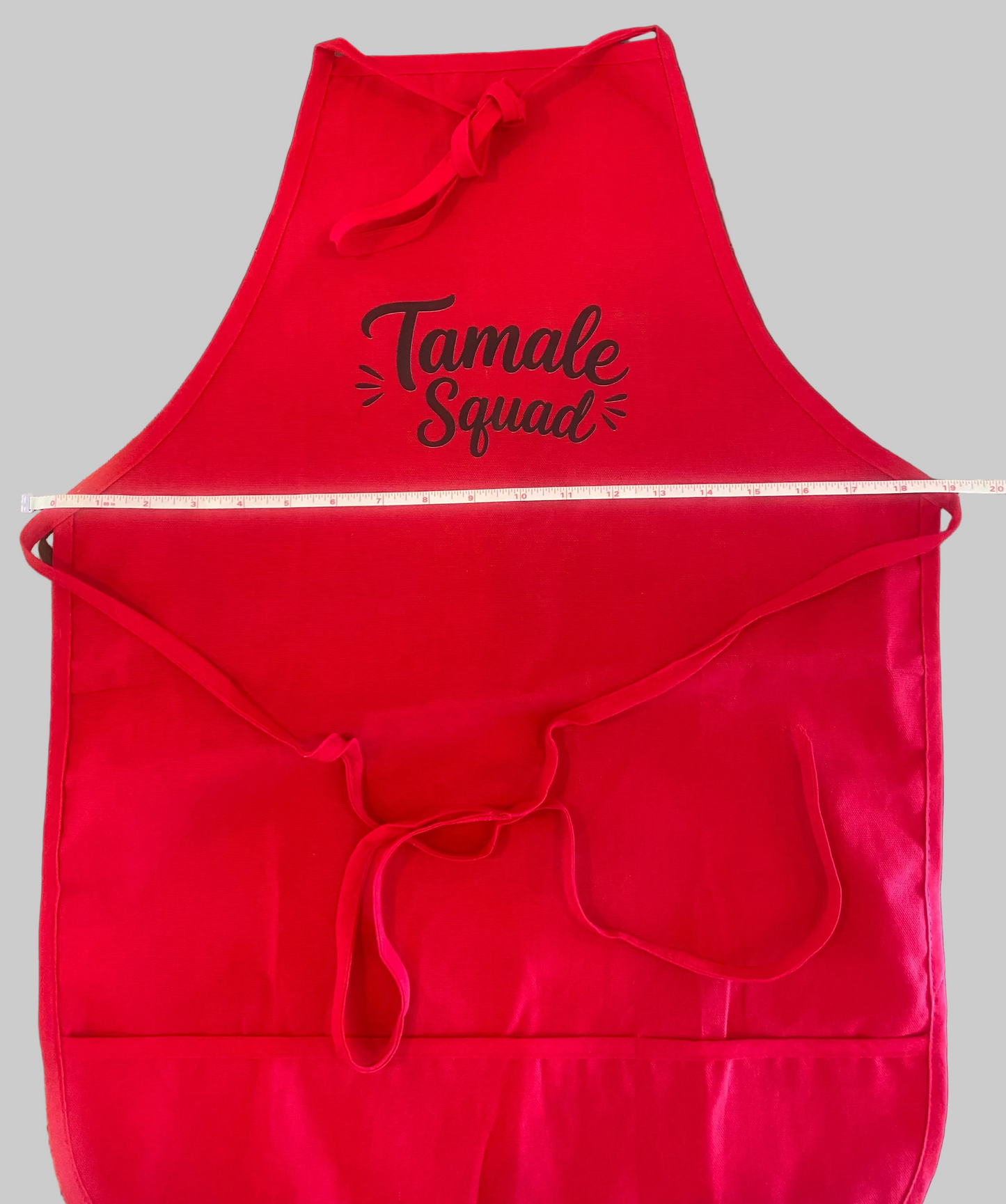 Tamale Squad Red Apron