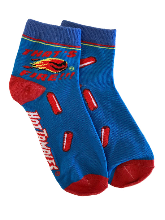 Quarter Crew "That's Fire" Hot Tamales Sock