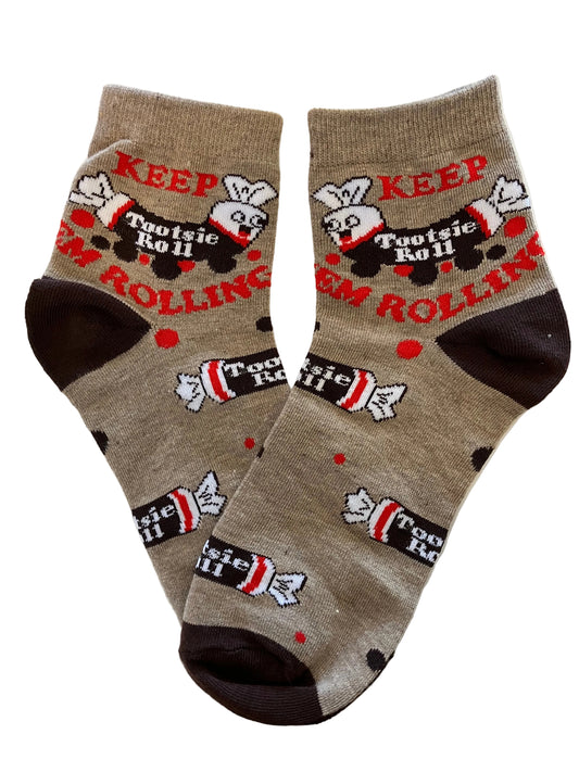 Quarter Crew Tootsie Roll Sock