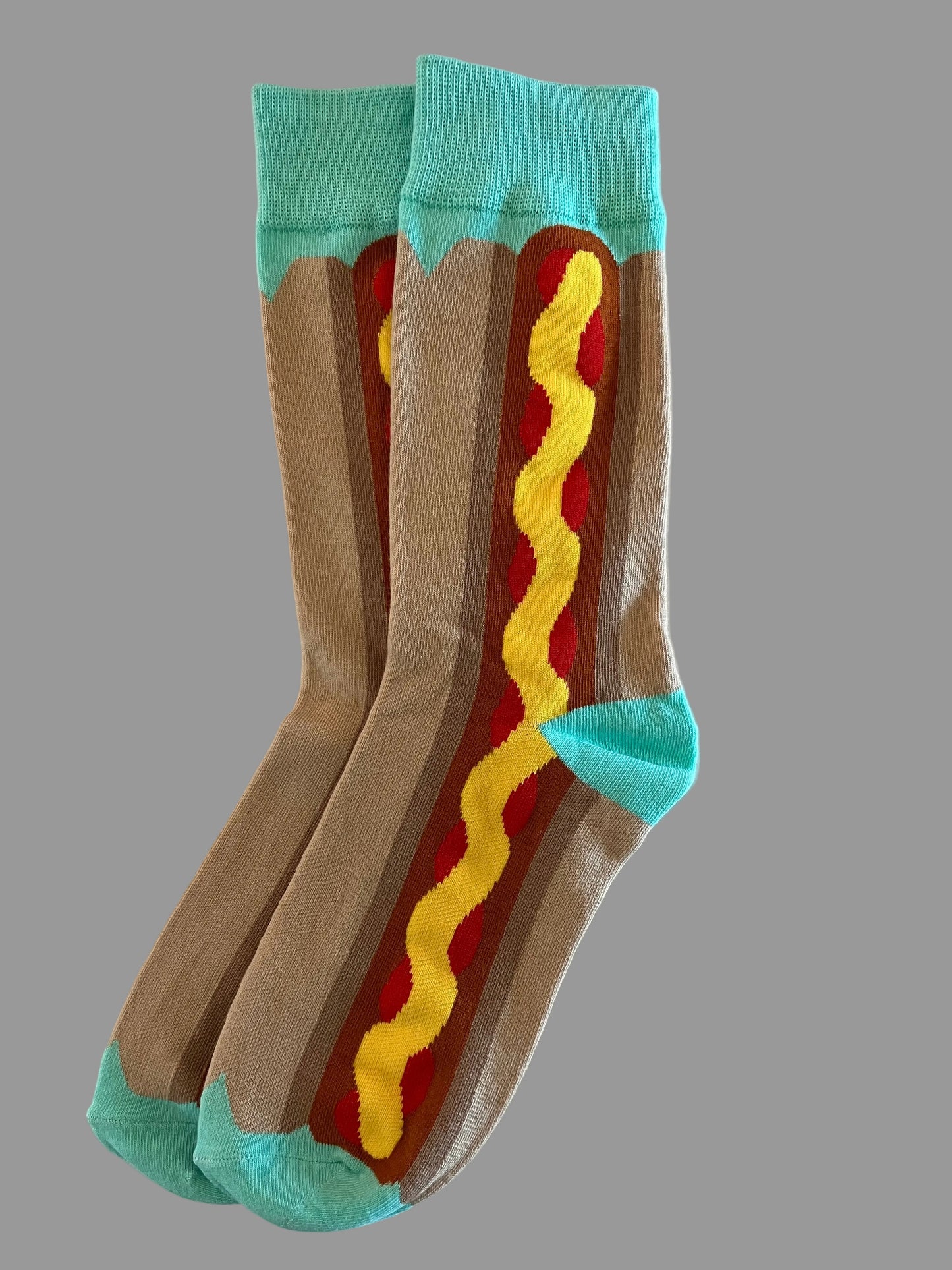 Unisex Hot Dog Crew Sock
